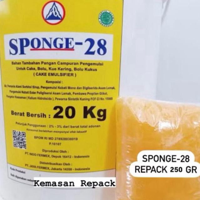 

(250 GR) SP SPONGE-28 REPACK