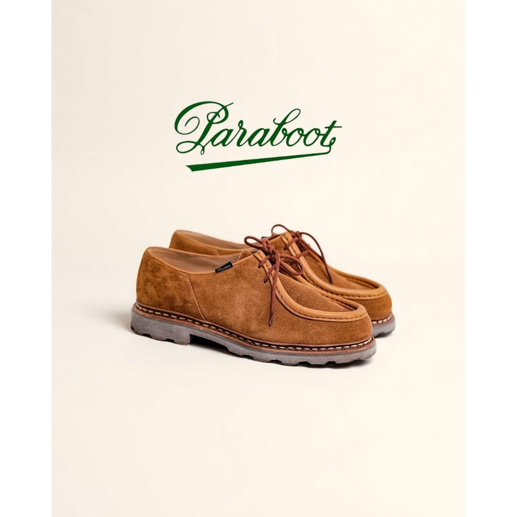 Paraboot Michael Marche Shoe - Nut Velours Whisk Original