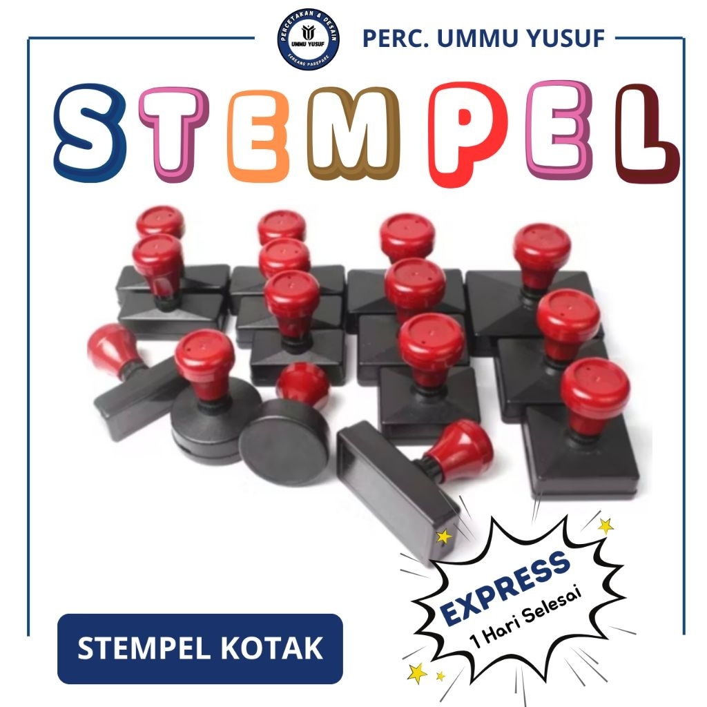 

Stempel Flash Kotak / Persegi / Stempel Costum / Stempel Express