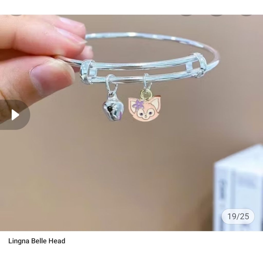Gelang Kartun Sanrio Kuromi Jade Guigou Dapat Teman Dan Gelang Lonte Ukuran Yang Dapat DisesuaikanBe
