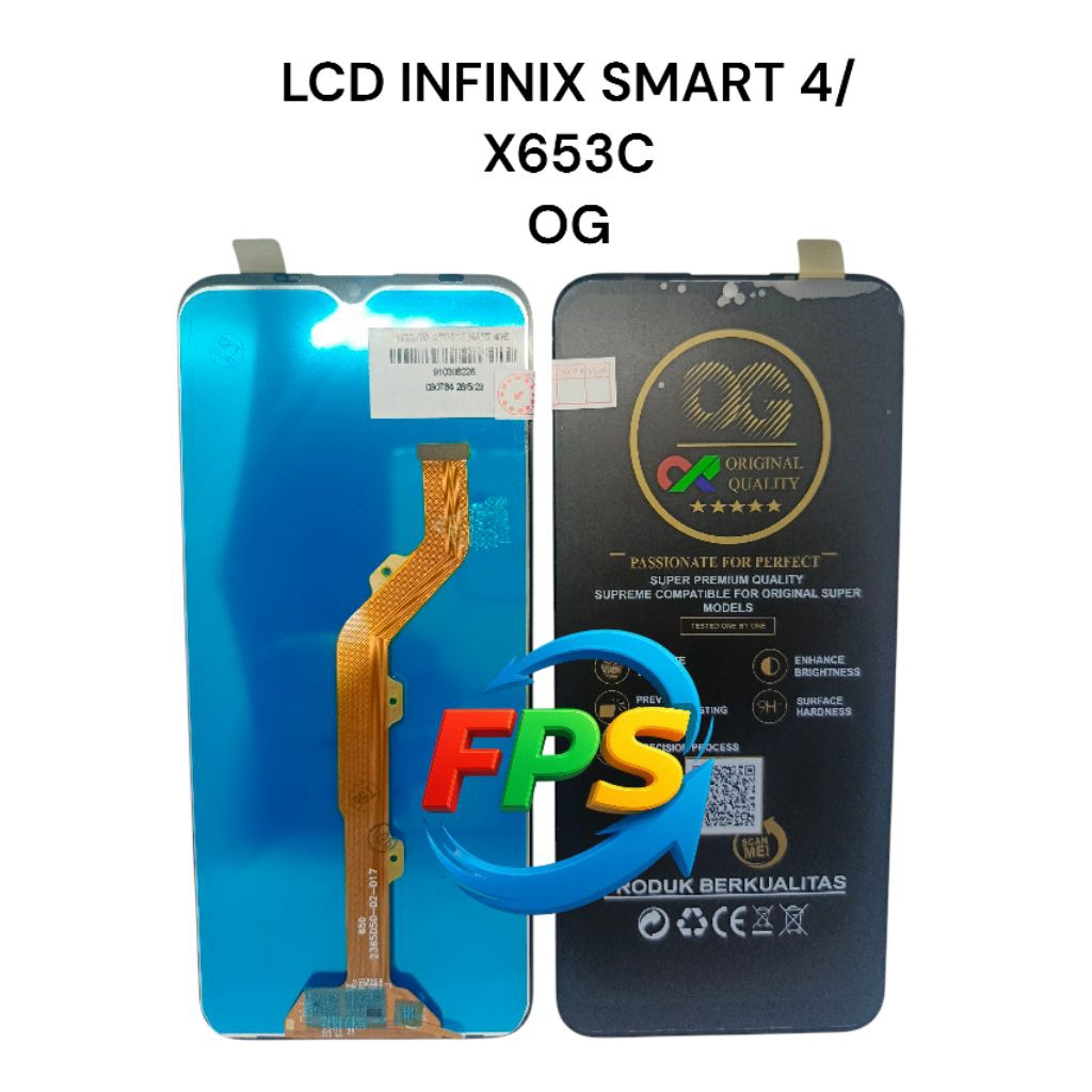 LCD INFINIX SMART 4/X653C ORI OG SUPER