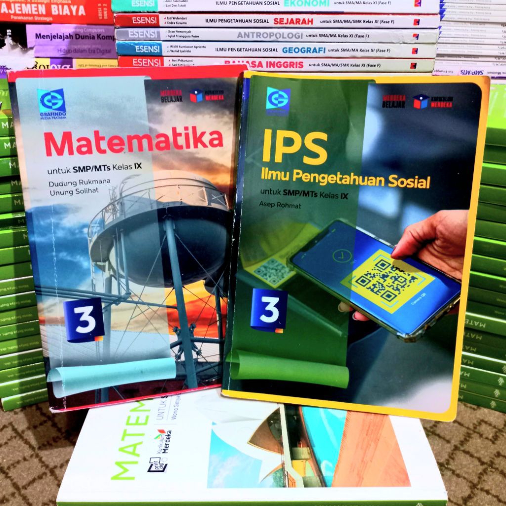 GRAFINDO MATEMATIKA DAN IPS SMP KELAS 9 KURIKULUM MERDEKA