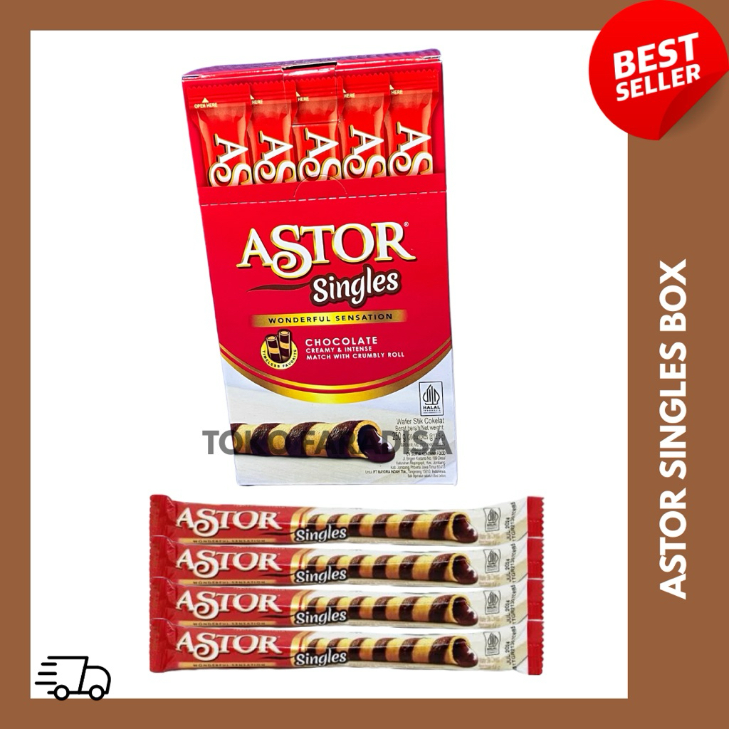 

ASTOR SINGLES WAFER STICK 20 @12,5g