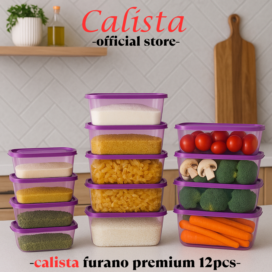 (PROMO) TERBAIK [CALISTA] SEALWARE FOOD KONTAINER/CONTAINER SET TOPLES KOTAK CALISTA FURANO BENING
