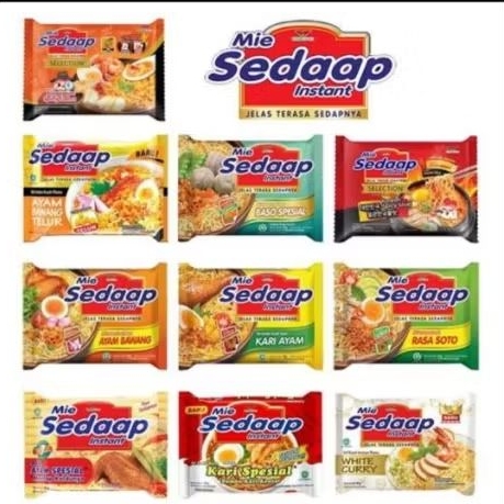 

Sedaap Mie Instant Semua Rasa