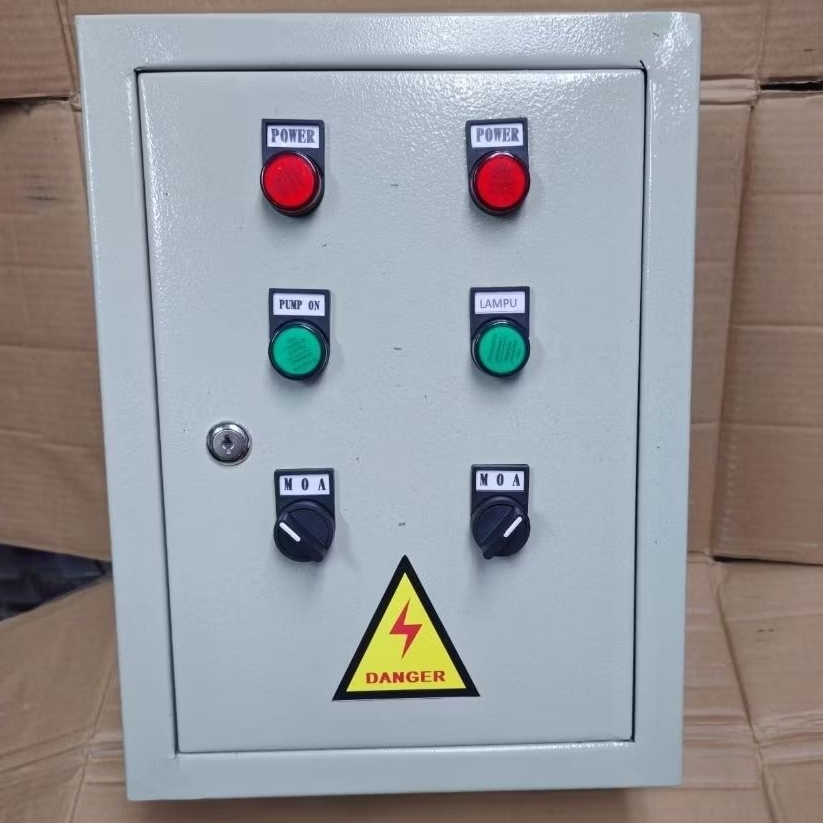 PANEL TIMER POMPA KOLAM RENANG DAN TIMER LAMPU 1PHASE 220V