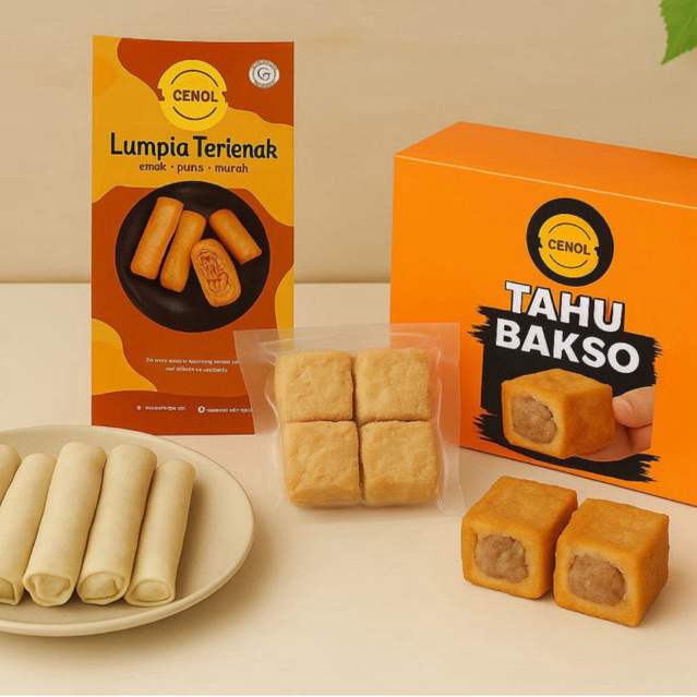 

Paket Bundling Lunpia Cenol Basah dan Tahu Bakso
