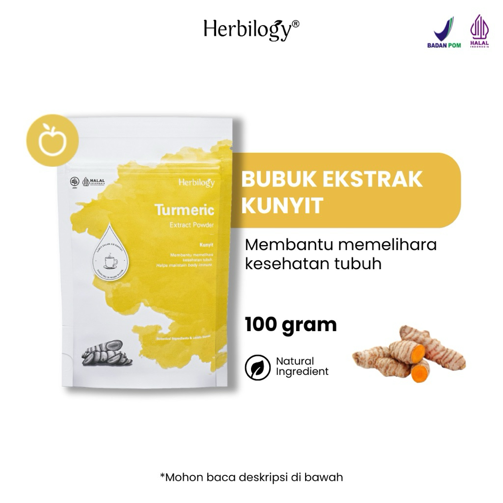 

Herbilogy turmeric powder kunyit bubuk 100gr