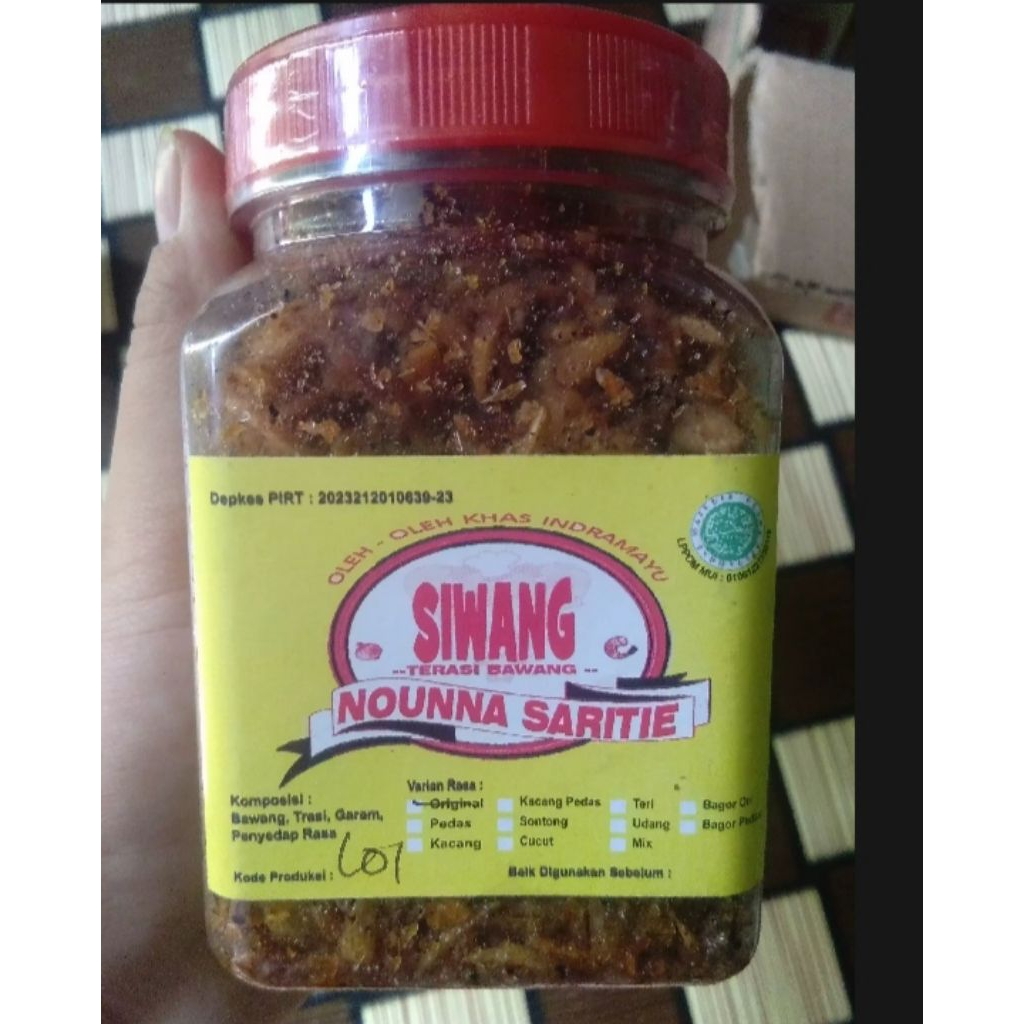 

TERASI BAWANG/SIWANG