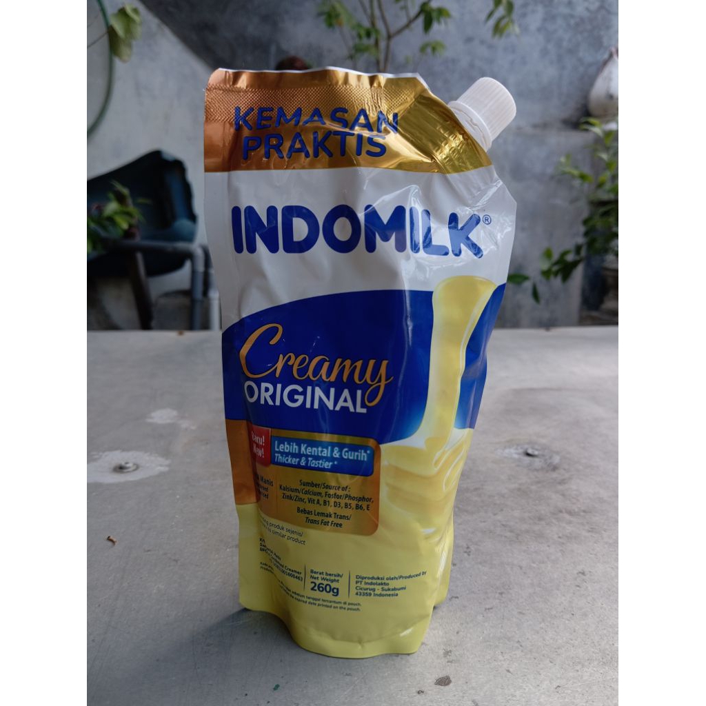

INDOMILK KENTAL MANIS 260 GRAM POUCH 1'S