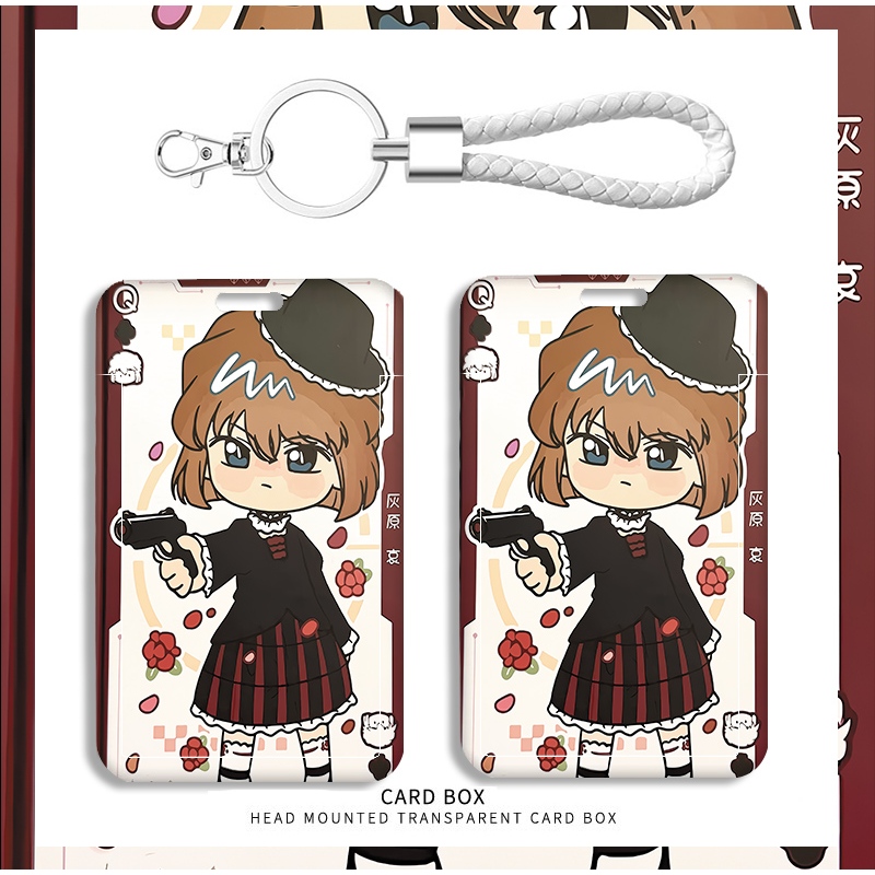 

Detective Conan Chibi cover Kardus KTP Motif karakter Anime, Tempat Kartu Photo Card & ID, Desain Kawaii Gaya Jepang untuk Fans Kollektor