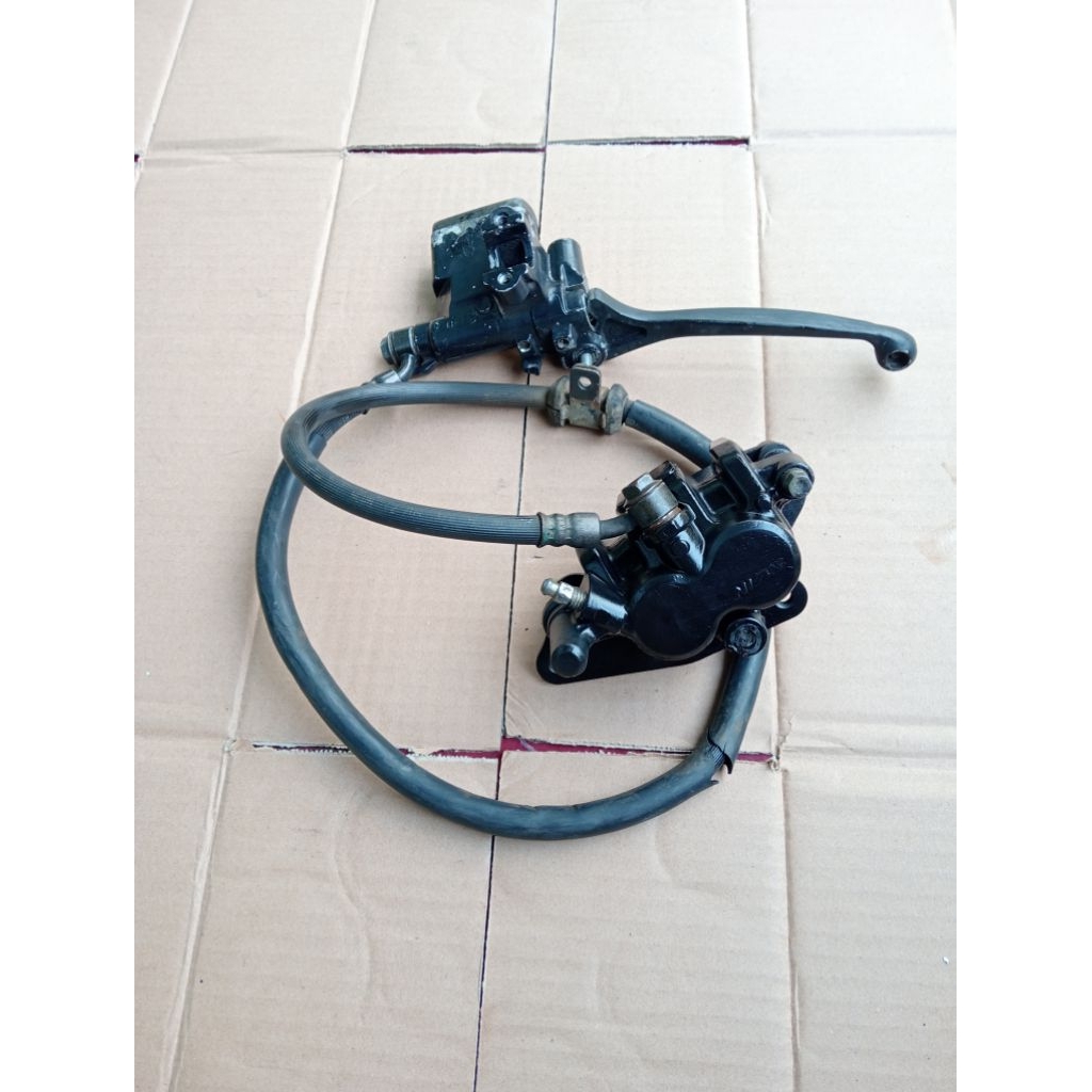 pengereman cakram depan honda vario 110 karbu 2 piston bekas original