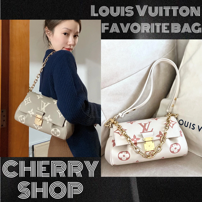 Louis Vuitton  TAS FAVORIT LOUIS VUITTON Tas ketiak wanita/tas tangan/