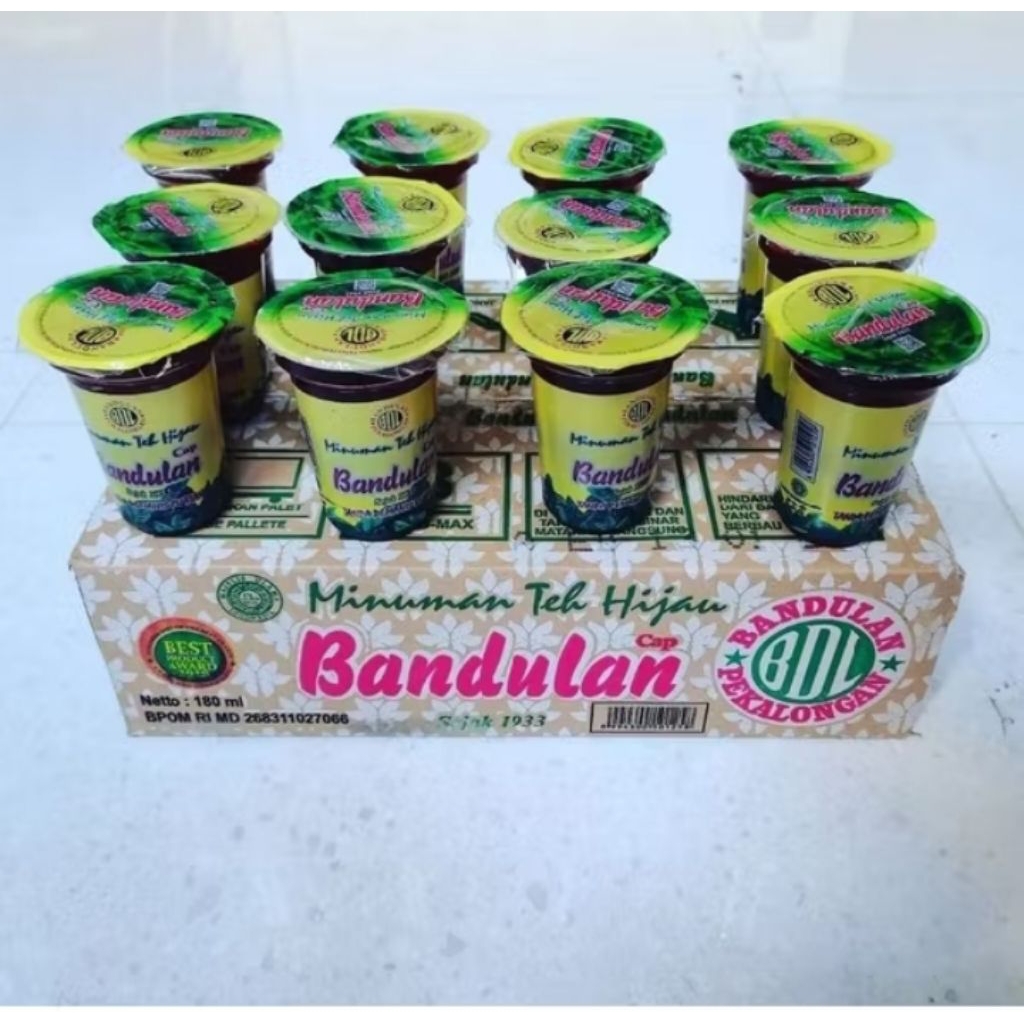 

Bandulan, Minuman Teh Hijau,1 dus isi 24