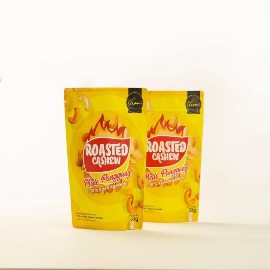 

Thami Roasted Chasew, Kacang Mete Panggang 50 gram
