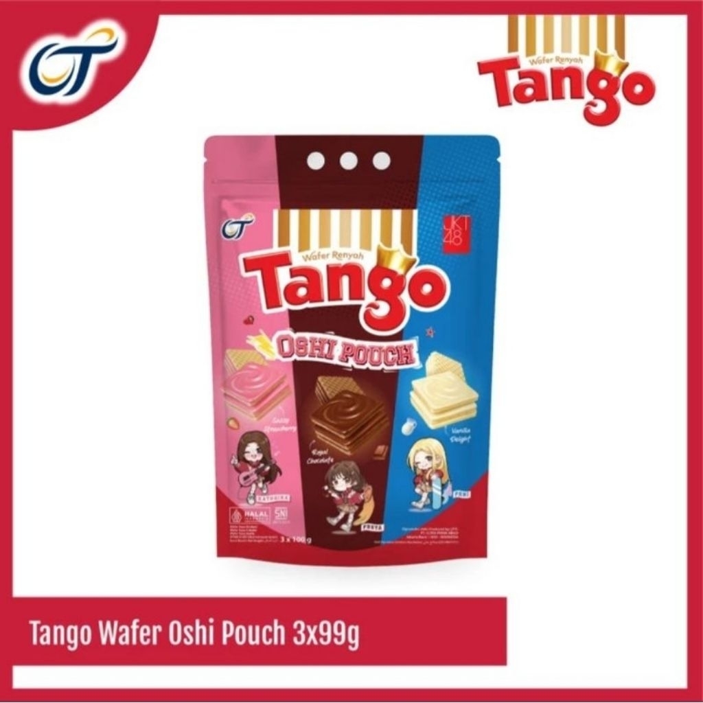 

Tango OSHI Pouch 297g Free Tas Tali Spesial Exclusive JKT 48