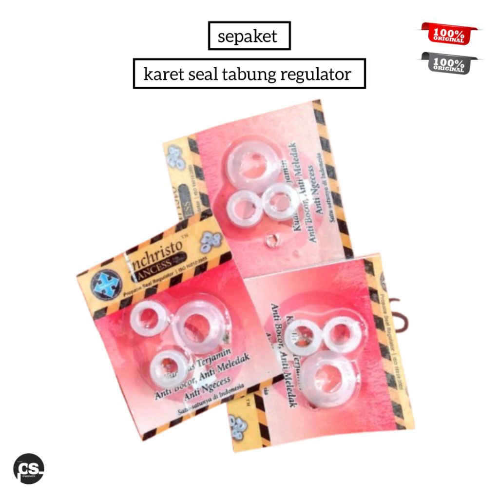 paket seal karet regulator pengaman gas silicon