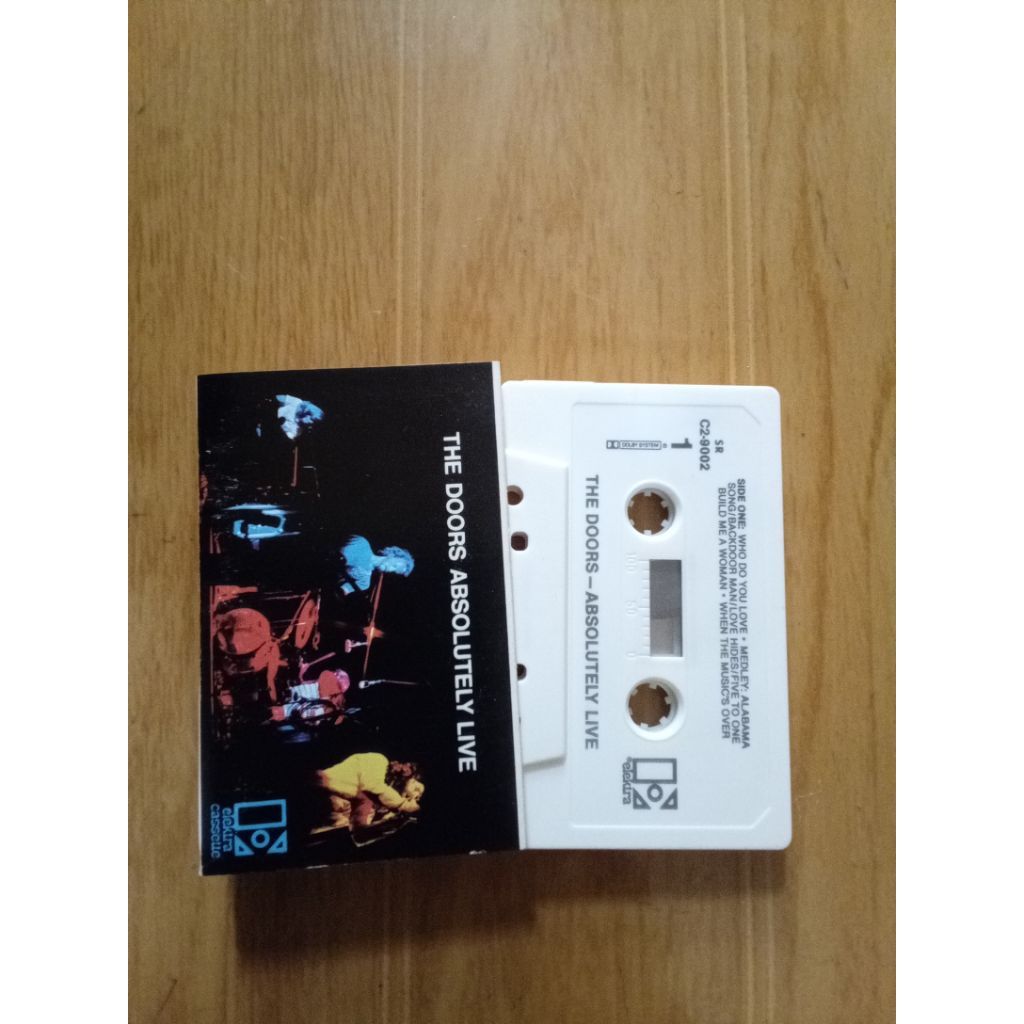 kaset pita the doors - absolutely live