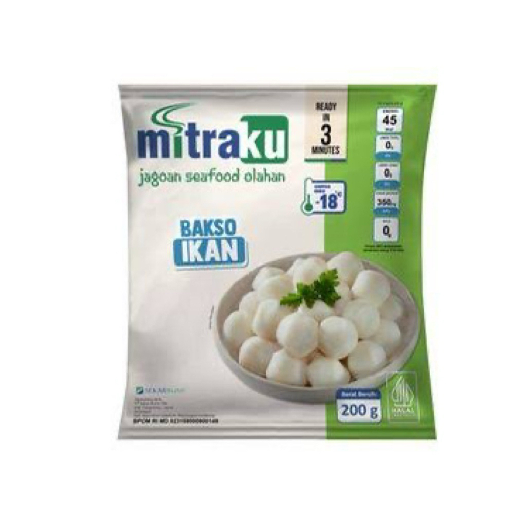 

Mitraku Bakso Ikan 200 gr