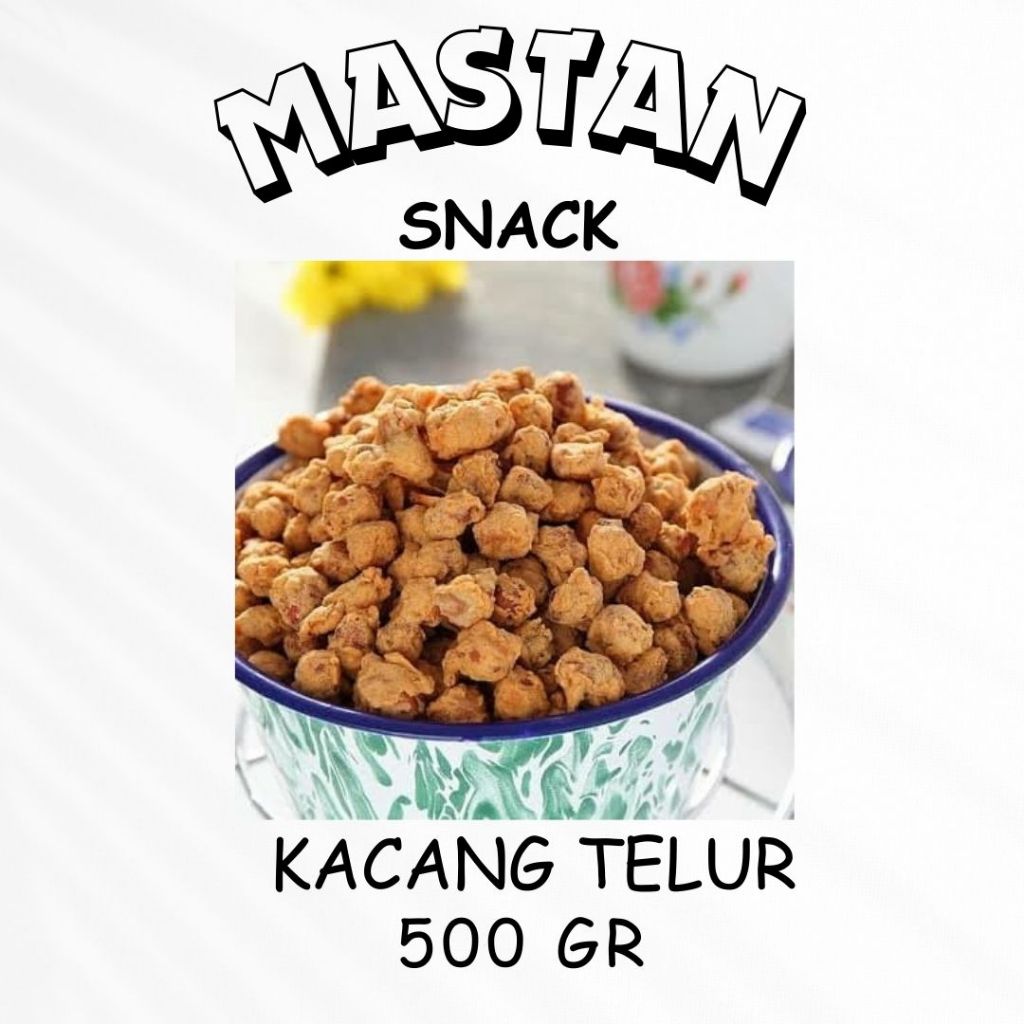 

[500gr] Kacang Telor Kribo Khas Medan