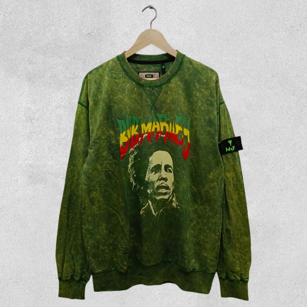MFS SWEATER / BOB MARLEY / ACID WASH