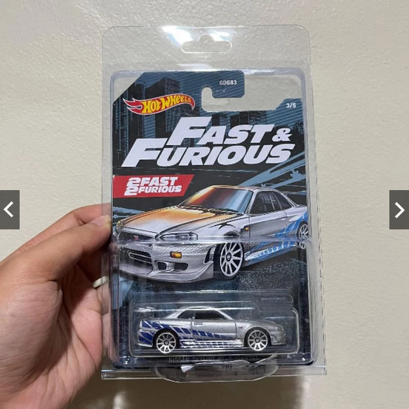 HOT WHEELS NISSAN R34 FAST AND FURIOUS 2020