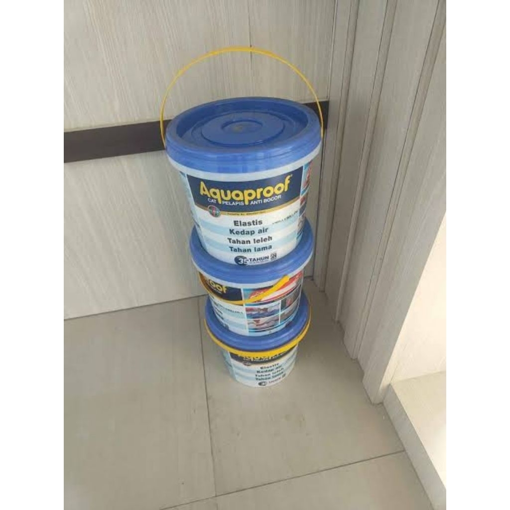 Cat Tembok Tahan Air Anti Air Aquaproof cat pelapis anti bocor 4kg aquaproof Aqua proof waterproofin