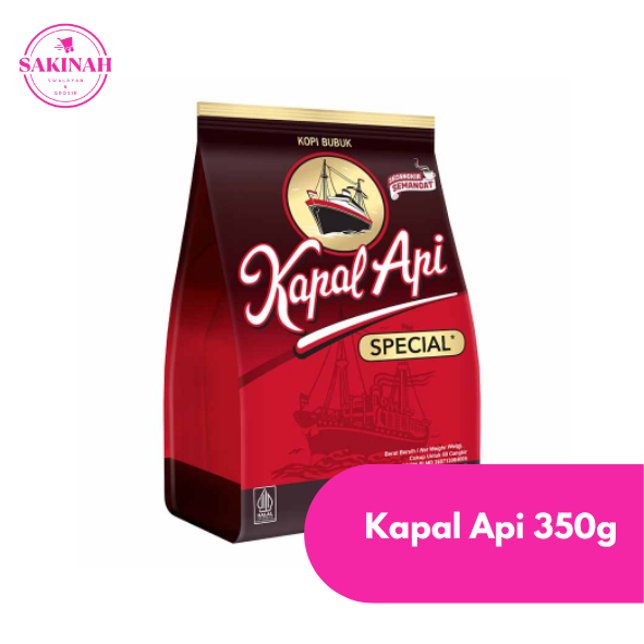 

Kopi Bubuk Kapal Api 350 Gram