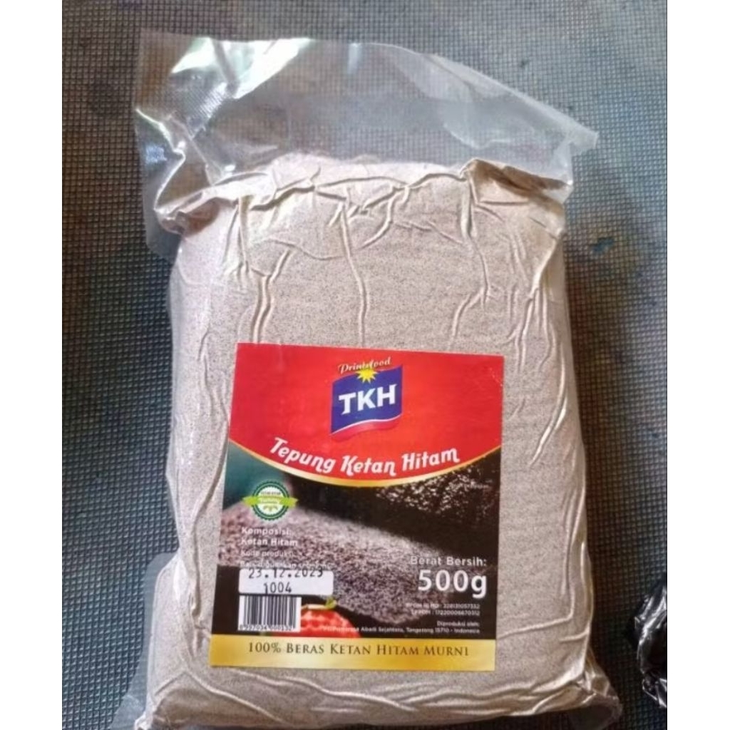 

TKH Tepung ketan Hitam 500 Gram