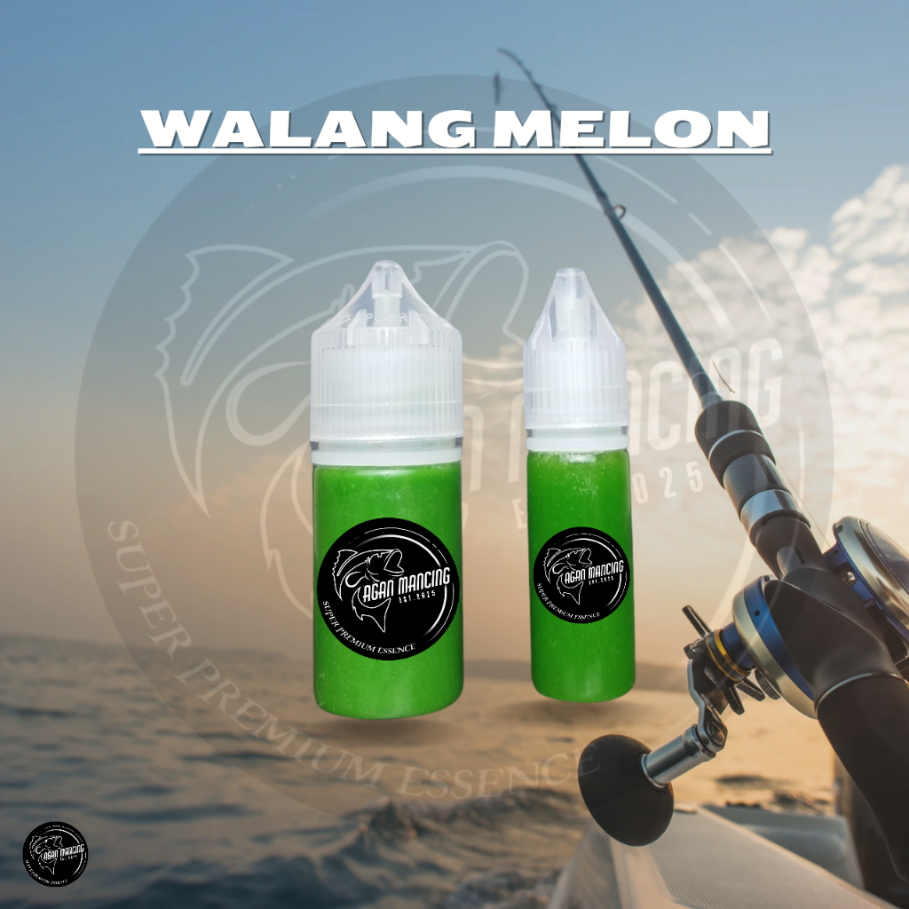 essen AGAN MANCING aroma walang melon / Agan Mancing Essen 30ml / essen khusus ikan mas / rame dan i