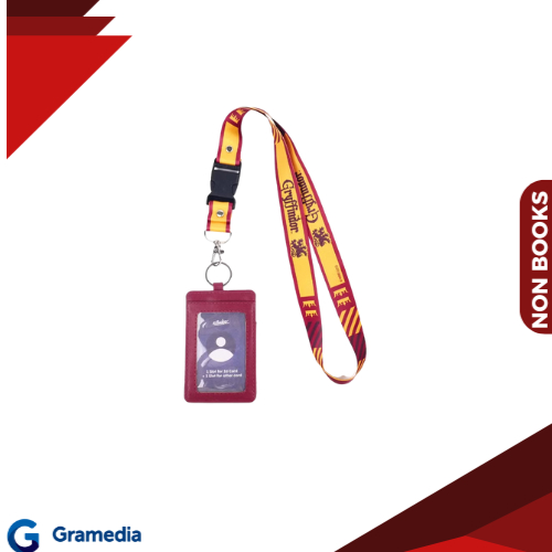 

Gramedia Medajn -Estudee Mini Pouch + Lanyard Harry Potter Gryffindor