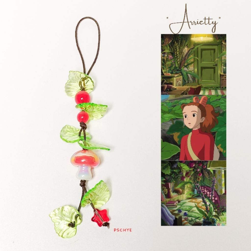 Keychain Ghibli | Gantungan Ghibli | Strap Phone Ghibli | Keychain Aesthetic |Gantungan kunci | Gant