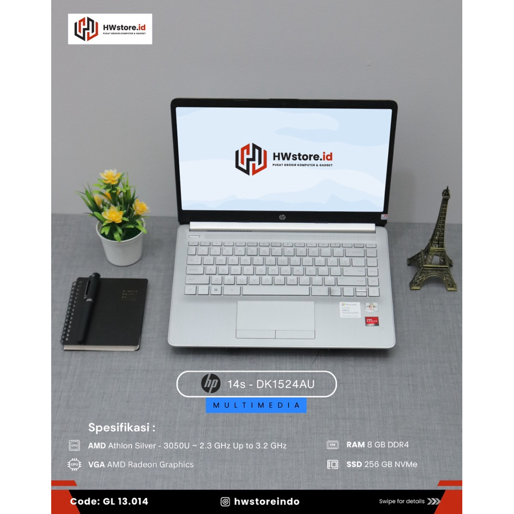 HP 14S - DK1524AU