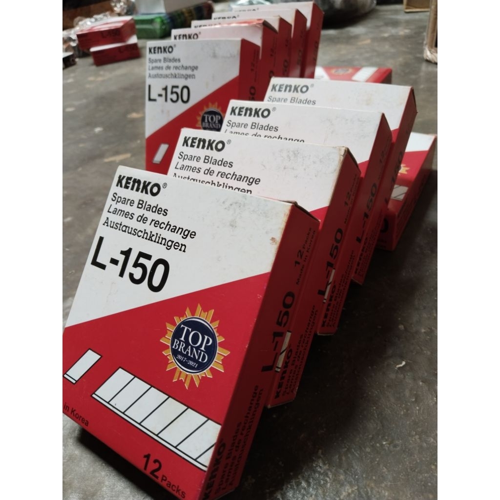 

Promo Isi Cutter Kenko L-150 | 5 Box Isi Cutter Kenko (360Pcs)