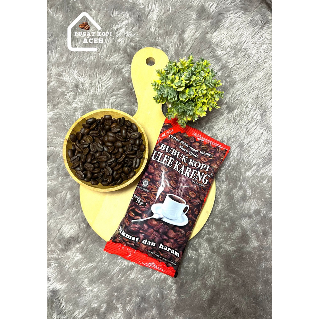 

Bubuk Kopi Ulee Kareng | Coffee Khas Aceh 70 gr