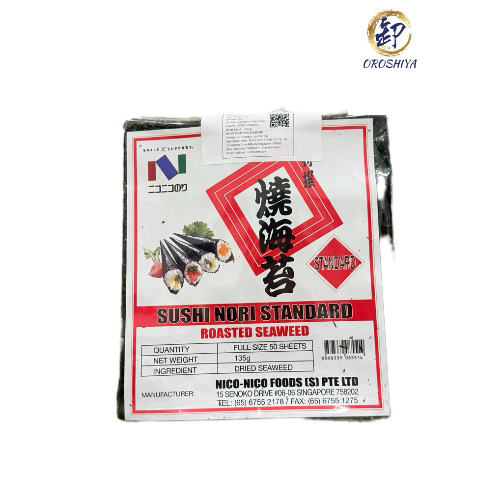 

Nico Sushi Nori 50’s