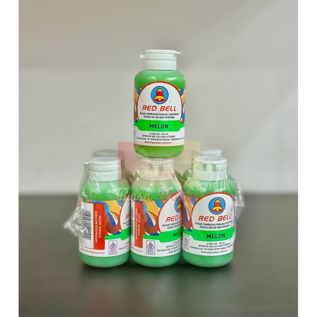 

RED BELL PASTA 55 ml MELON Halal BPOM RI COD Satuan / Lusinan
