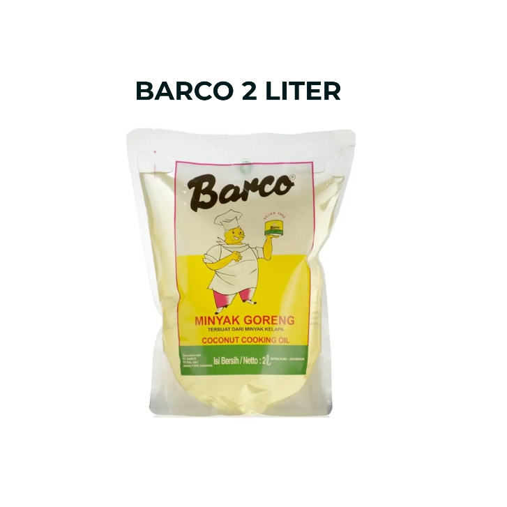 

Barco 2 Liter Refill Pouch Minyak Goreng Kelapa