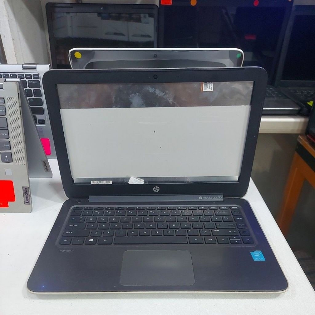 laptop Hp pavilion 13-b127TU core i5 jual kondisi seperti ini mati total tanpa lcd tanpa ram tanpa s