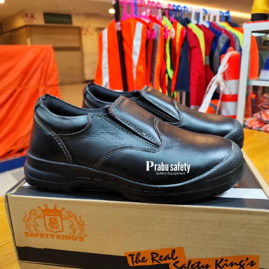 SAFETY SHOES KING'S KWD 807 X PENDEK ORIGINAL 100% - SEPATU PRIA UJUNG BESI