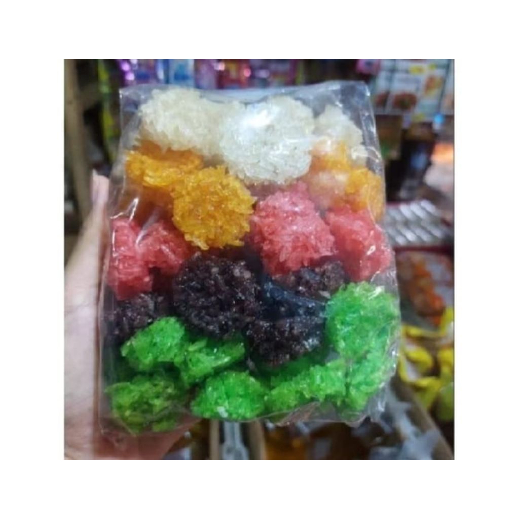 

renginang warna warni