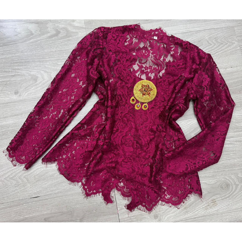 KEBAYA JADI METALIC JAHITAN BALI