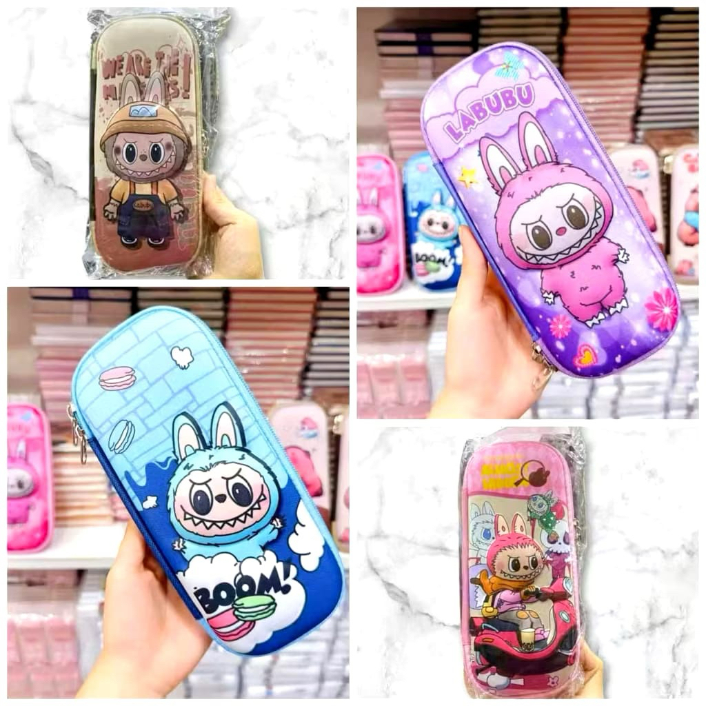 

Kotak Pensil Anak / Kotak Pensil Kartun Lucu / Kotak Pensil 3D Unisex