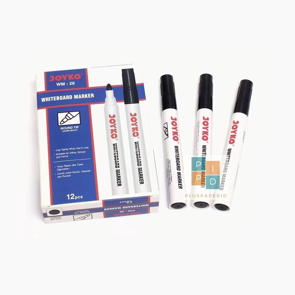 

Spidol whiteboard maker / tidak permanen joyko Hitam original