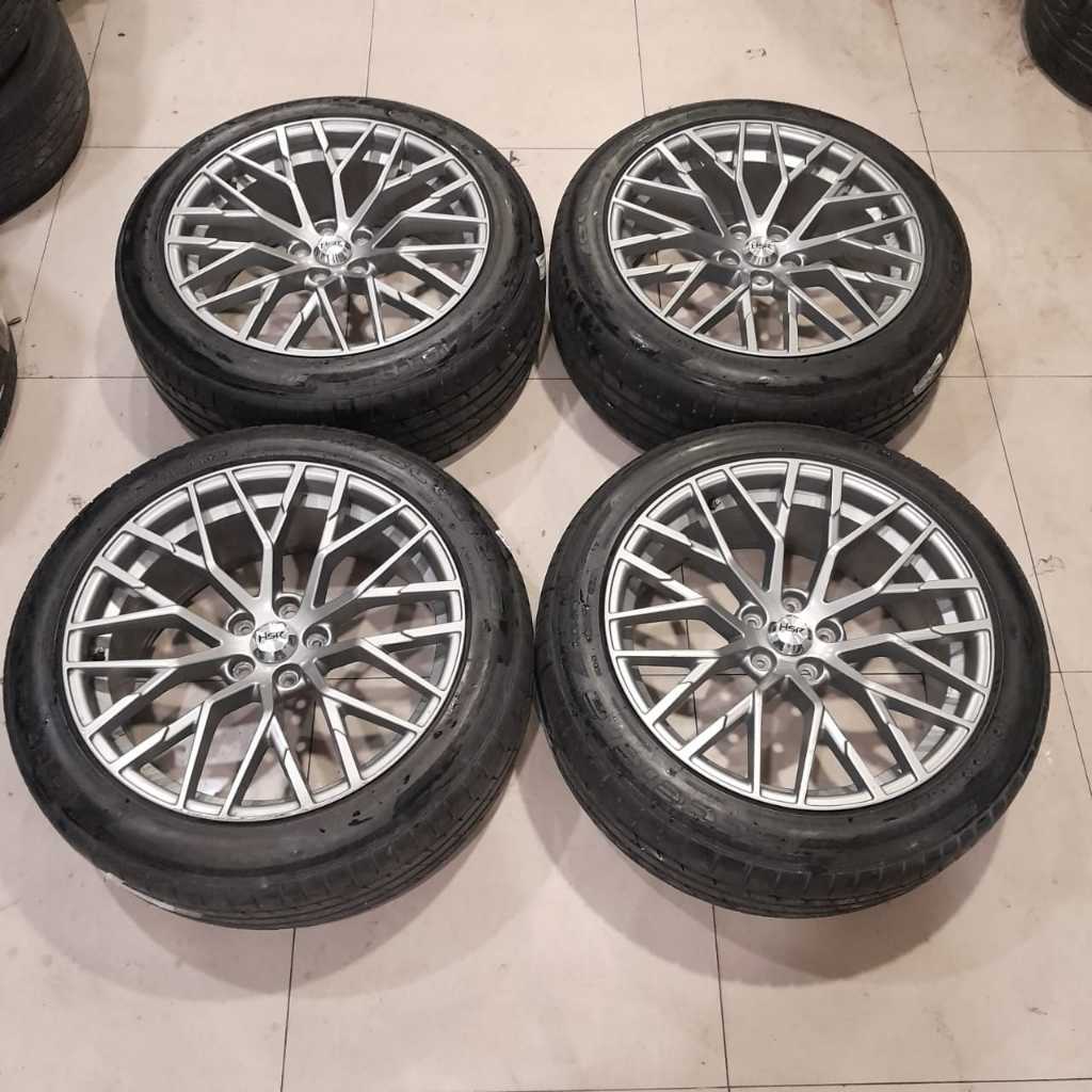 Velg Mobil Bekas Racing Hsr Labangka  Ring 20 Lebar 9 Et40 Pcd 5x114,3 Ban 245/50 R20
