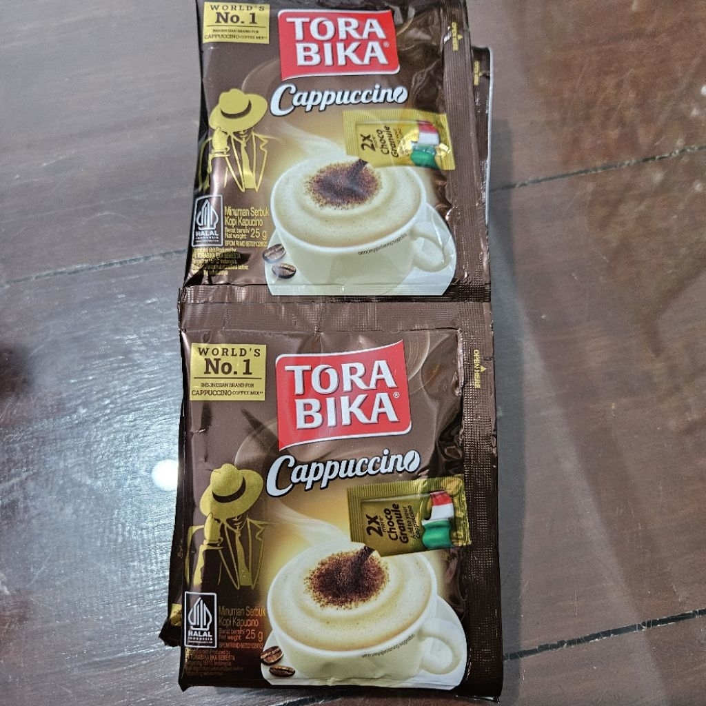 

Torabika Cappuccino isi 10 Sachet