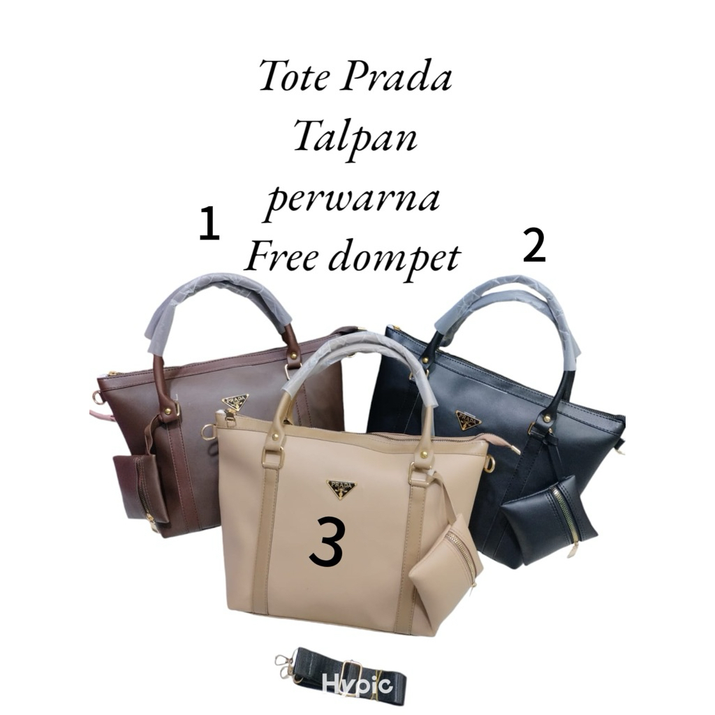 tas tote prada