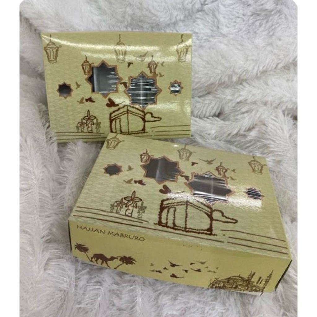 

Dus hampers/paket Oleh oleh haji dan umroh