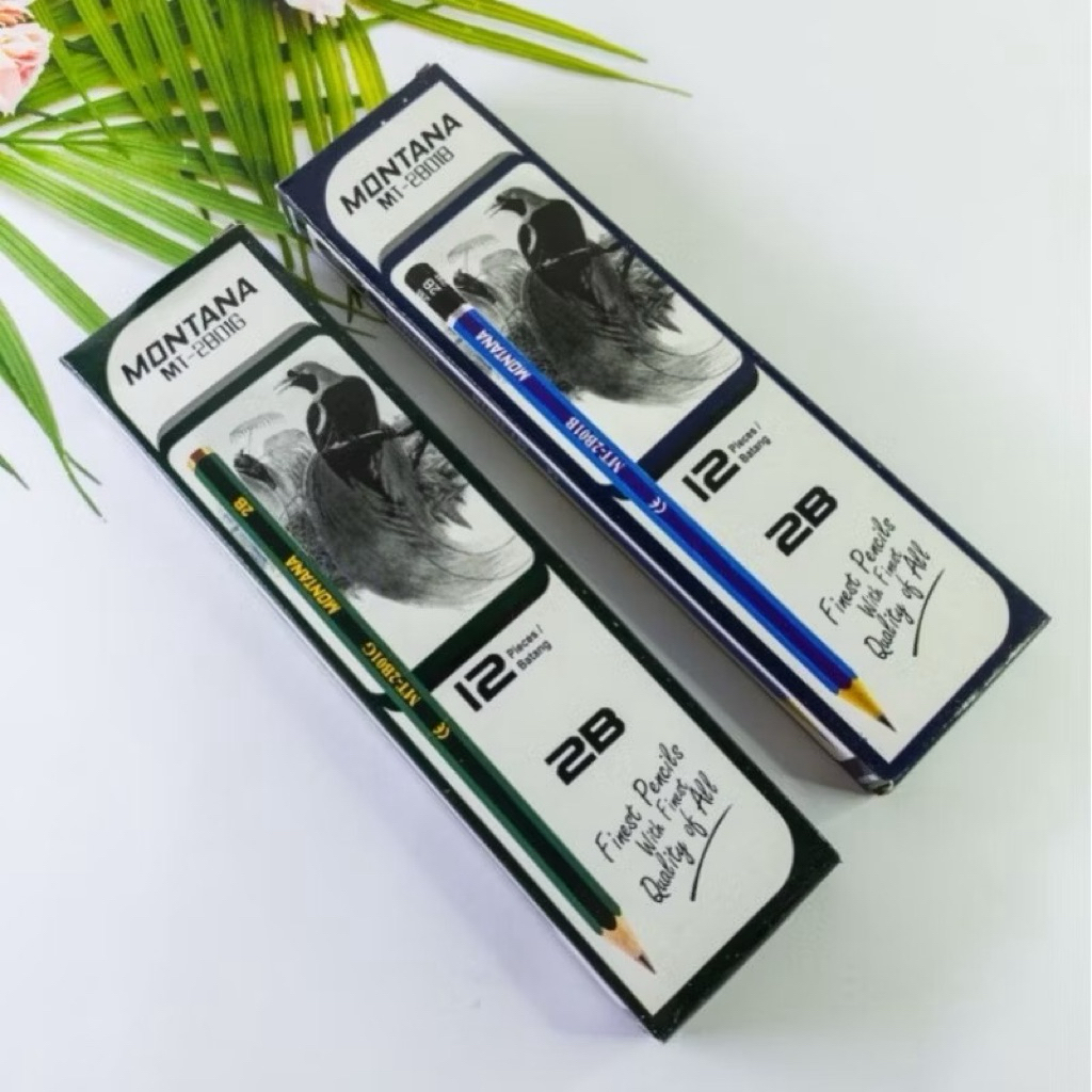 

Pensil 2B Montana MT-2B01G 1pcs