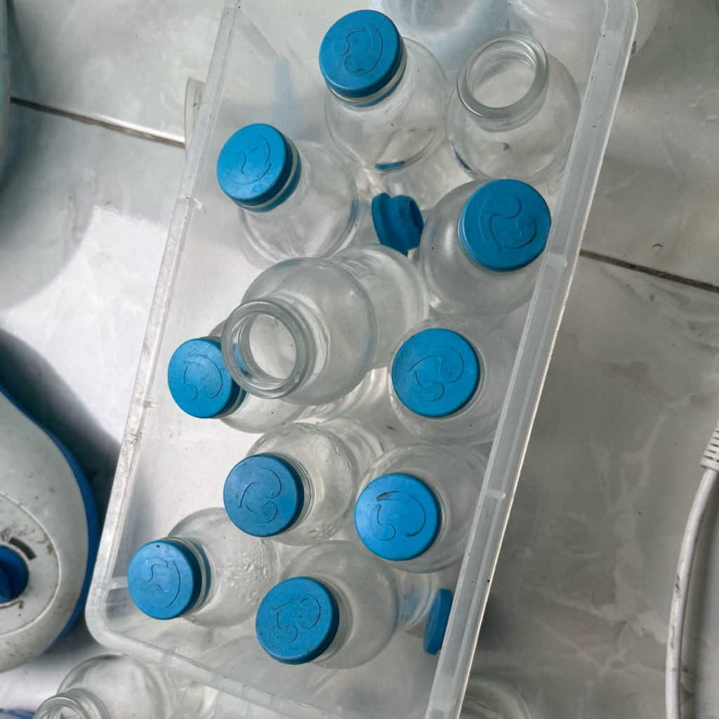 (Preloved) Botol Asi Kaca BKA